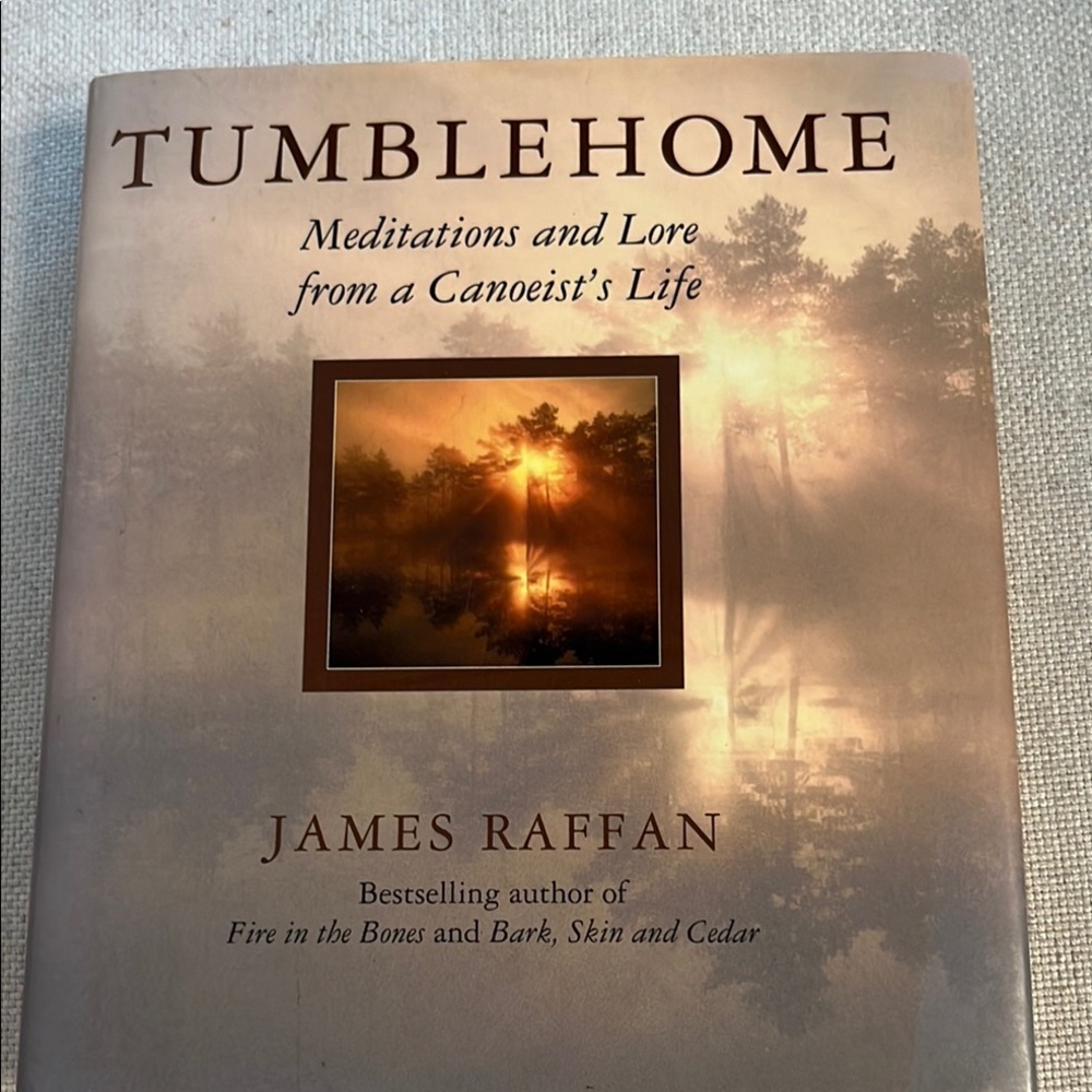 Cream and Brown Coffee Table Book with Elegant Accents